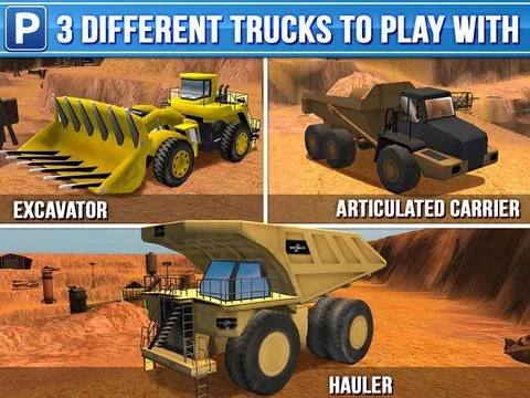 Изображение игры: Mining Trucker Parking Simulator a Real Digger Construction Truck Car Park Racing Games