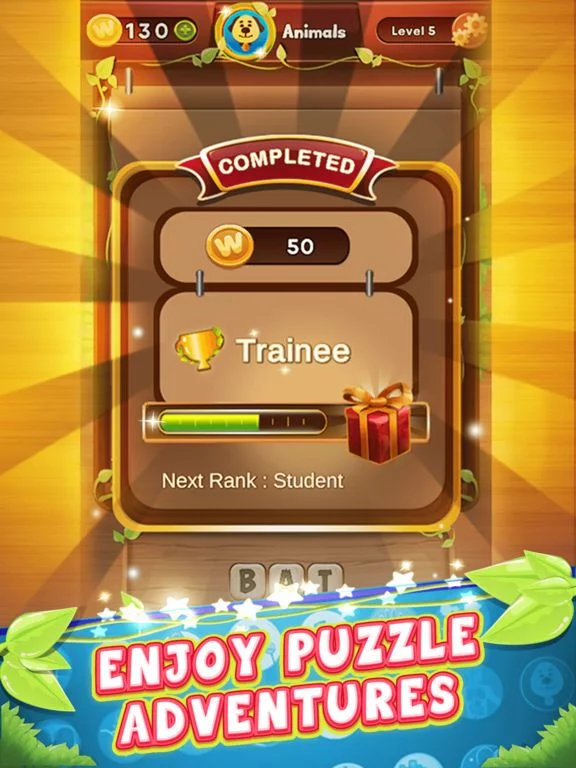 Изображение игры: Word Bright – Word game puzzle