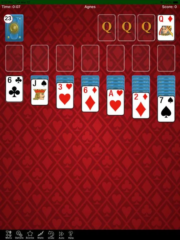 Изображение игры: Agnes Solitaire Game