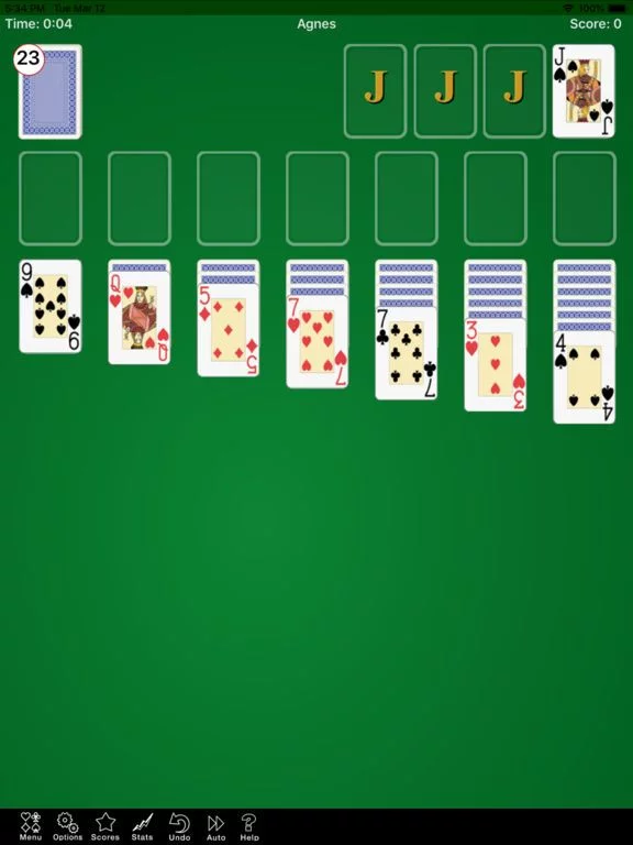 Изображение игры: Agnes Solitaire Game
