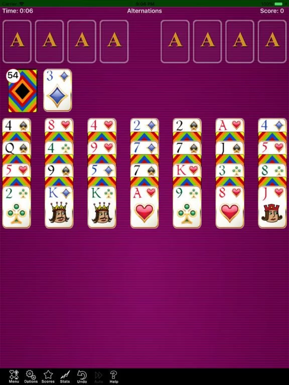 Изображение игры: Alternations Solitaire