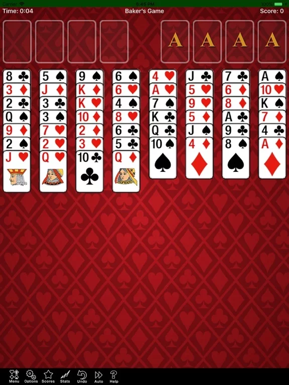Изображение игры: Baker's Solitaire
