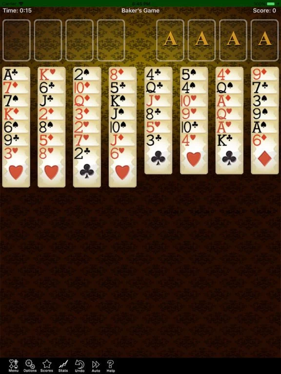 Изображение игры: Baker's Solitaire