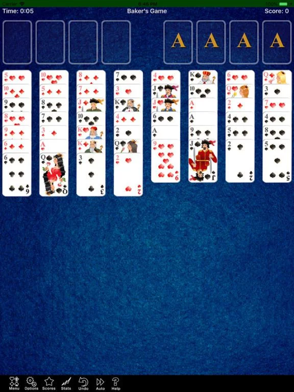 Изображение игры: Baker's Solitaire