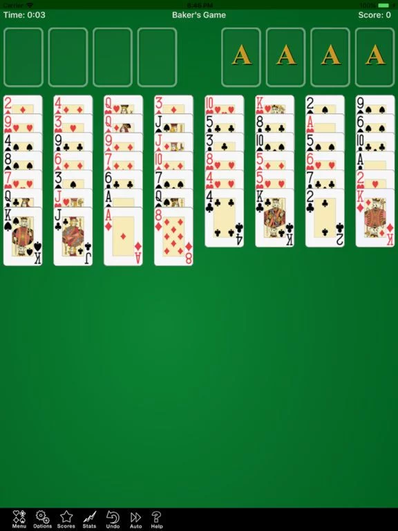 Изображение игры: Baker's Solitaire