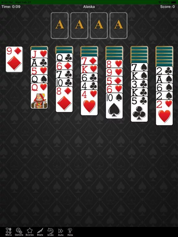 Изображение игры: Alaska Solitaire