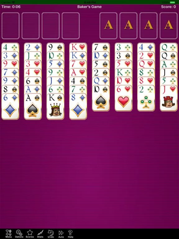 Изображение игры: Baker's Solitaire