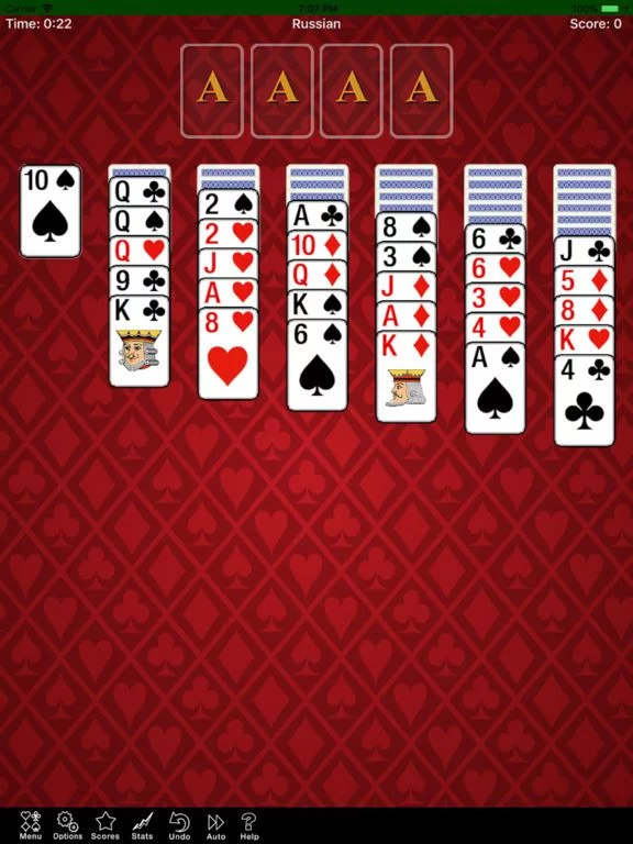 Изображение игры: Russian Solitaire
