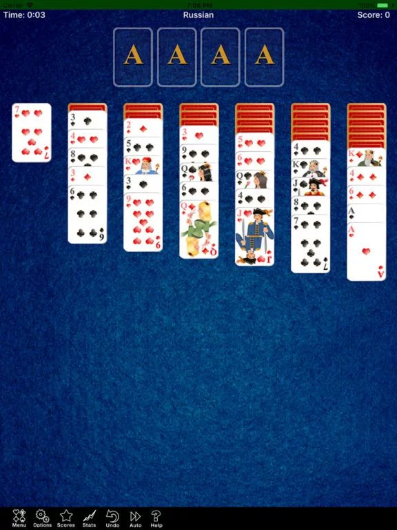 Изображение игры: Russian Solitaire