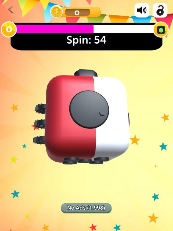 Изображение игры: Fidget Games - Glide, Flip & Spinz fidget cube