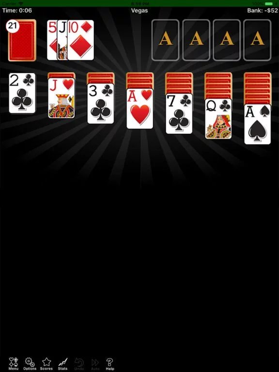 Изображение игры: Vegas Solitaire
