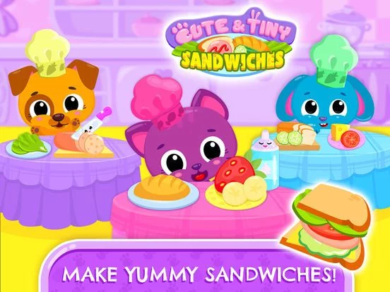 Изображение игры: Cute & Tiny Sandwiches