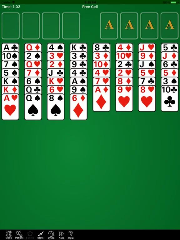 Изображение игры: FreeCell Solitaire Card Game..