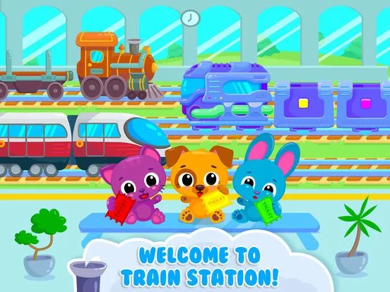 Изображение игры: Cute & Tiny Trains