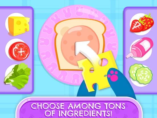 Изображение игры: Cute & Tiny Sandwiches