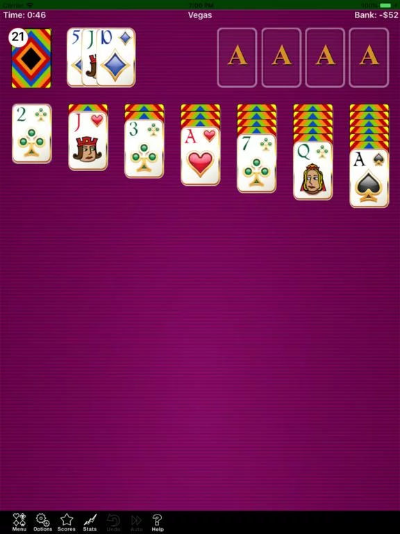 Изображение игры: Vegas Solitaire