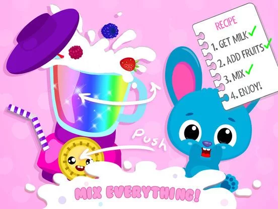 Изображение игры: Cute & Tiny Milkshakes