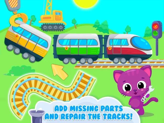Изображение игры: Cute & Tiny Trains