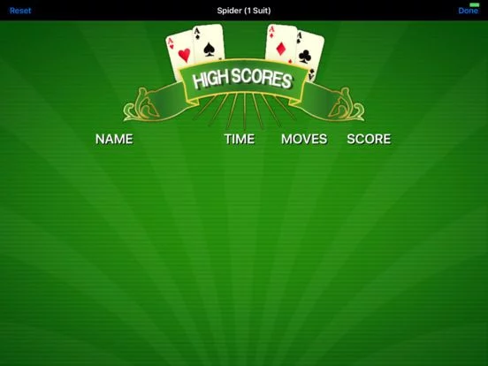 Изображение игры: Spider Solitaire V2