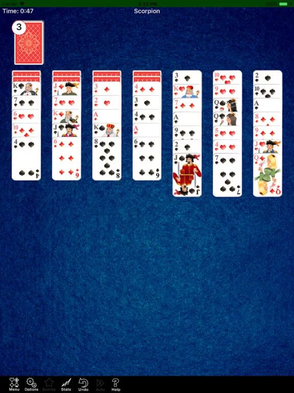 Изображение игры: Scorpion Solitaire V2