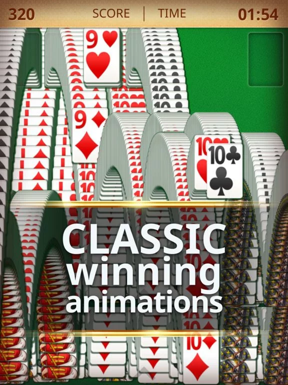 Изображение игры: Solitaire Classic ©