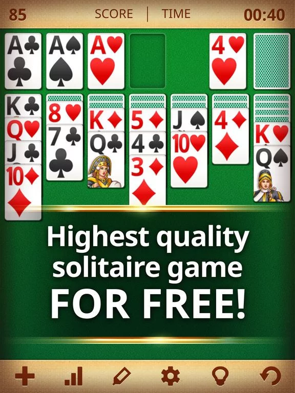 Изображение игры: Solitaire Classic ©