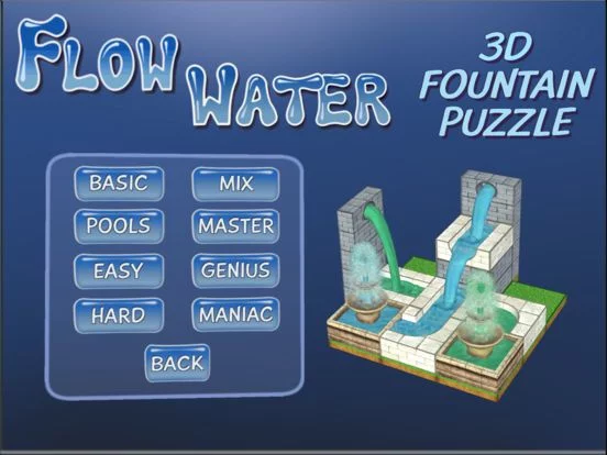 Изображение игры: Flow Water Fountain 3D Puzzle