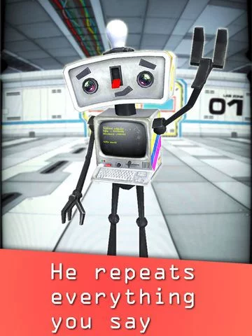 Изображение игры: My Talking Robot
