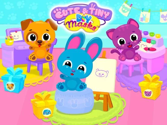 Изображение игры: Cute & Tiny DIY Mask Party