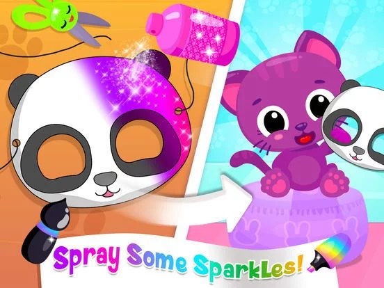 Изображение игры: Cute & Tiny DIY Mask Party