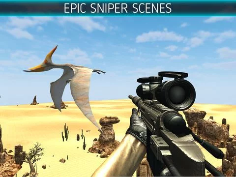 Изображение игры: Dinosaur Hunter: Jurassic Jungle