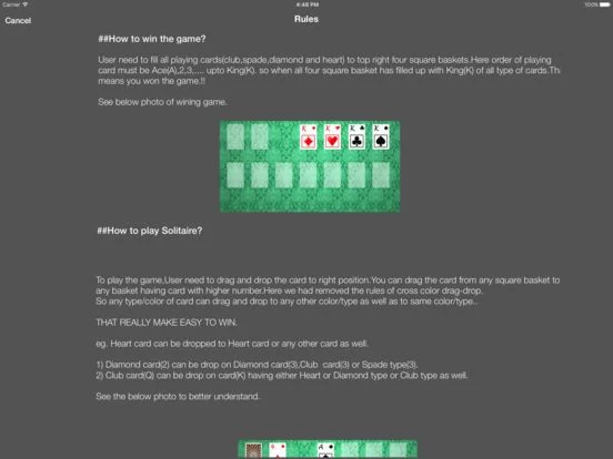 Изображение игры: Solitaire Easy Game