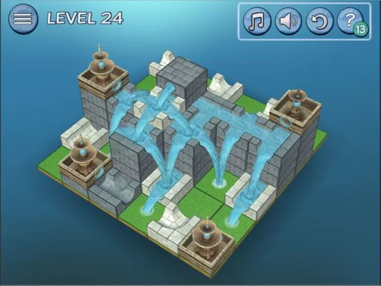 Изображение игры: Flow Water Fountain 3D Puzzle