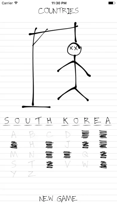 Изображение игры: Hangman: Countries