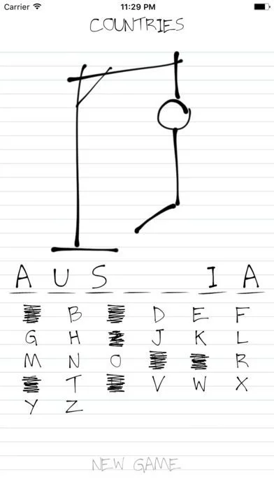 Изображение игры: Hangman: Countries