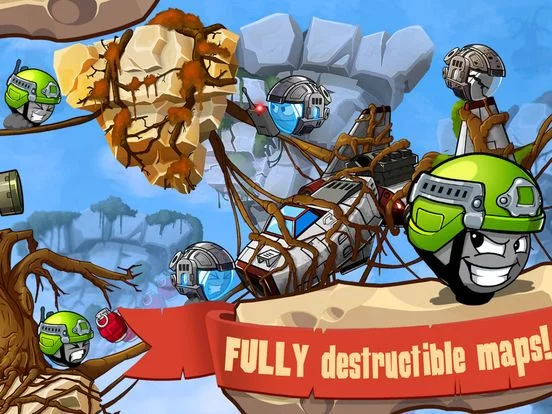 Изображение игры: Warling Worms