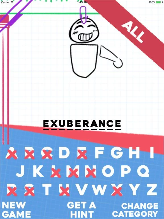 Изображение игры: Hangman Doodle