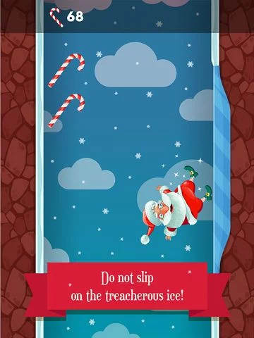 Изображение игры: Running Santa - Candy climb Free