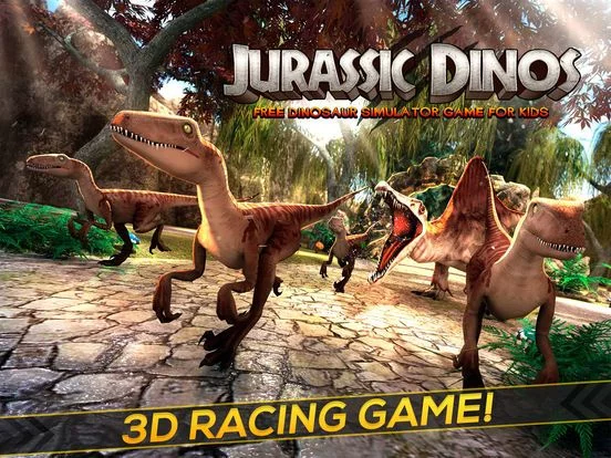 Изображение игры: Jurassic Dinos . Free Dinosaur Simulator Games