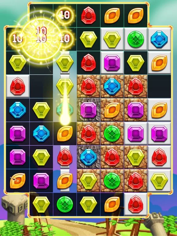 Изображение игры: Jewels Legend: Jewel Advanture