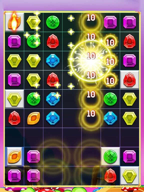 Изображение игры: Jewels Legend: Jewel Advanture