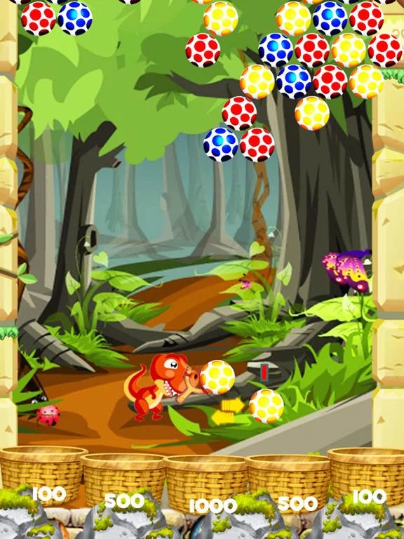 Изображение игры: Dinosaur Egg Shoot 2016