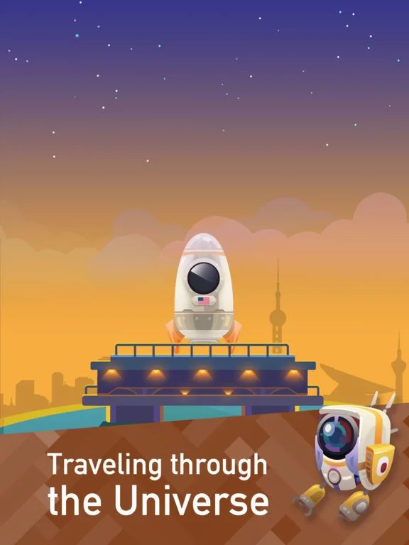 Изображение игры: Space Colonizers Idle Clicker