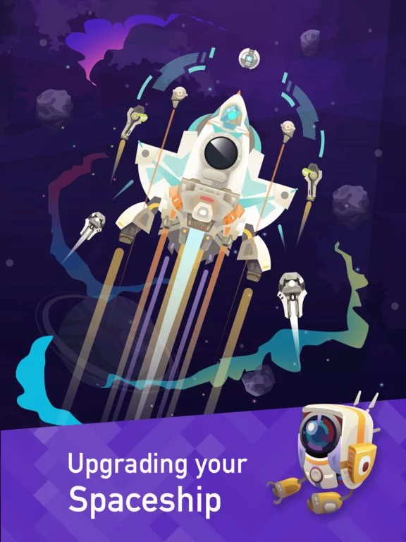 Изображение игры: Space Colonizers Idle Clicker