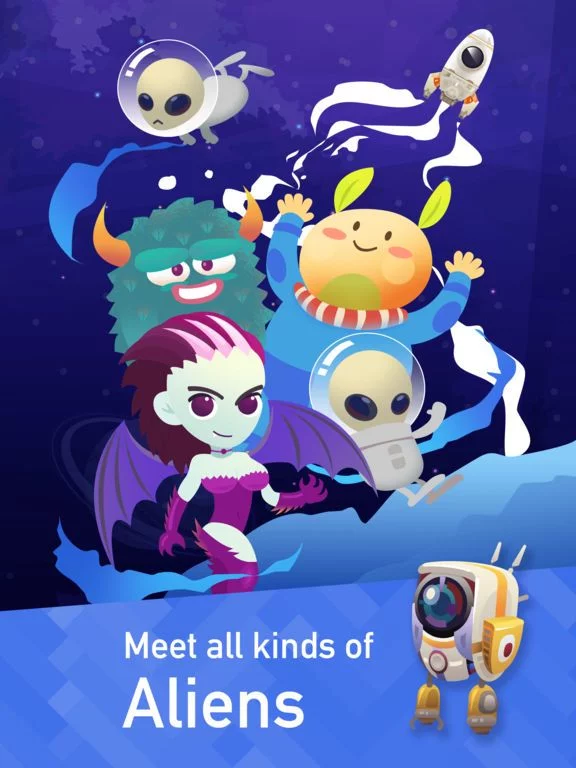 Изображение игры: Space Colonizers Idle Clicker
