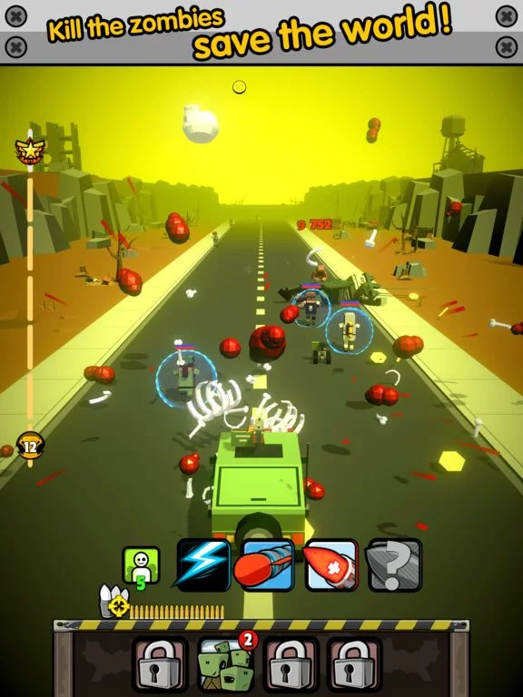 Изображение игры: Idle Convoy VS Zombies Inc