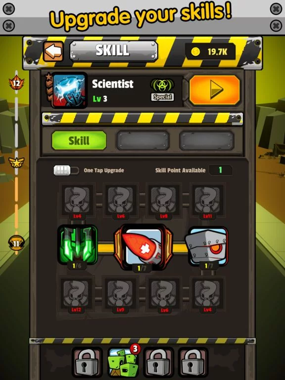 Изображение игры: Idle Convoy VS Zombies Inc