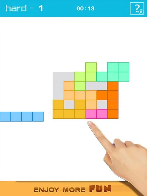 Изображение игры: Logic Block Move Fill
