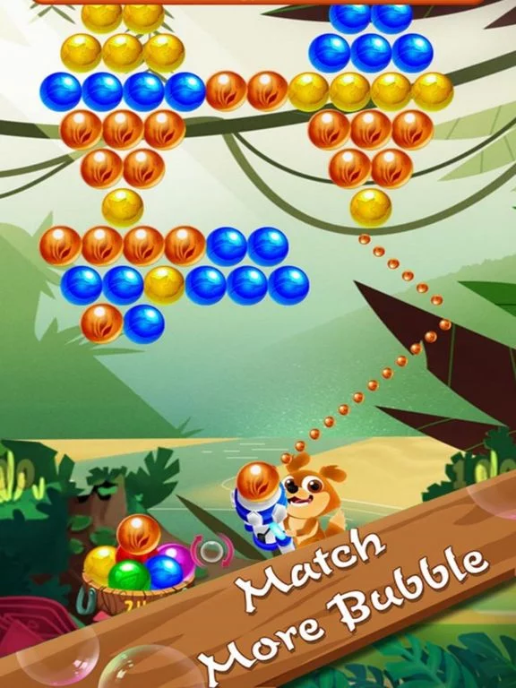 Изображение игры: Funny Bubble Rescue Pet