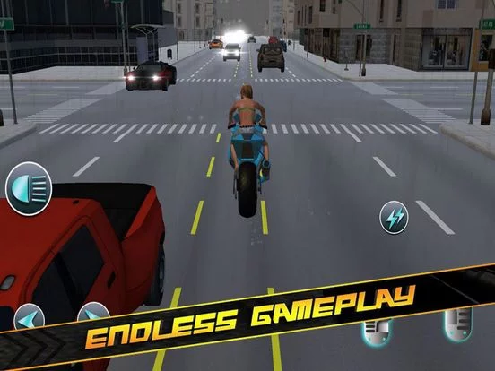 Изображение игры: City Traffic: Rider Highway Bi